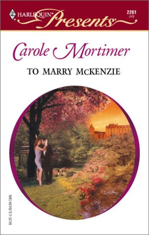 To Marry McKenzie cover