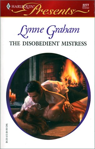 The Disobedient Mistress book cover
