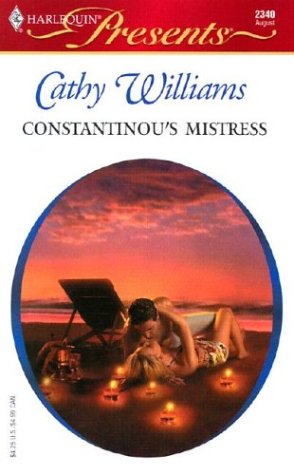 Constantinou's Mistress (By: Cathy Williams) cover
