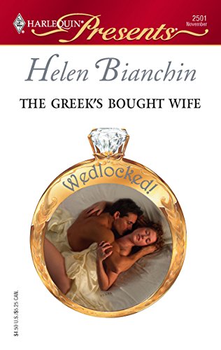 The Greek's Bought Wife (By: Helen Bianchin) cover