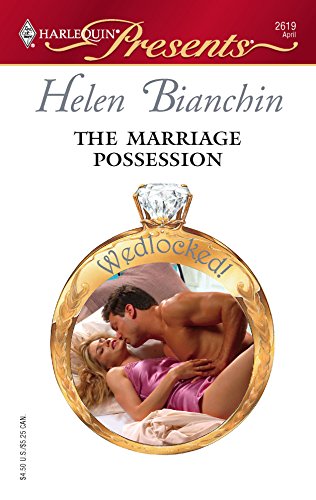 The Marriage Possession (By: Helen Bianchin) cover