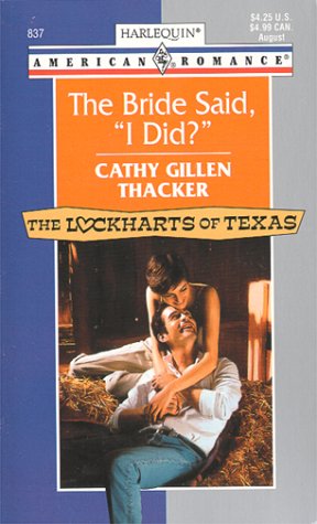 The Bride Said, "I Did?" book cover
