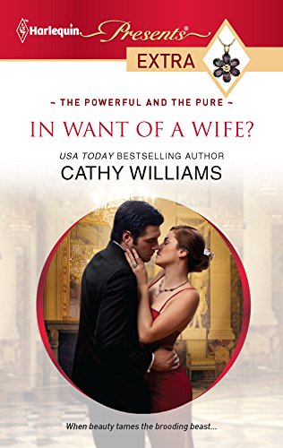 In Want of a Wife? (By: Cathy Williams) cover