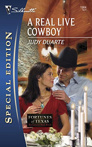 A Real Live Cowboy (By: Judy Duarte) cover