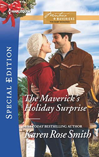 The Maverick's Holiday Surprise (By: Karen Rose Smith) cover