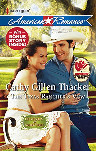 The Texas Rancher's Vow book cover