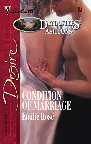 Condition Of Marriage (By: Emilie Rose) cover