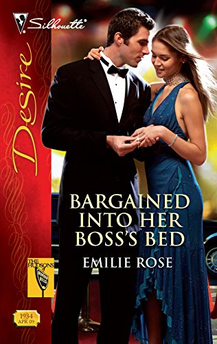 Bargained Into Her Boss's Bed (By: Emilie Rose) cover