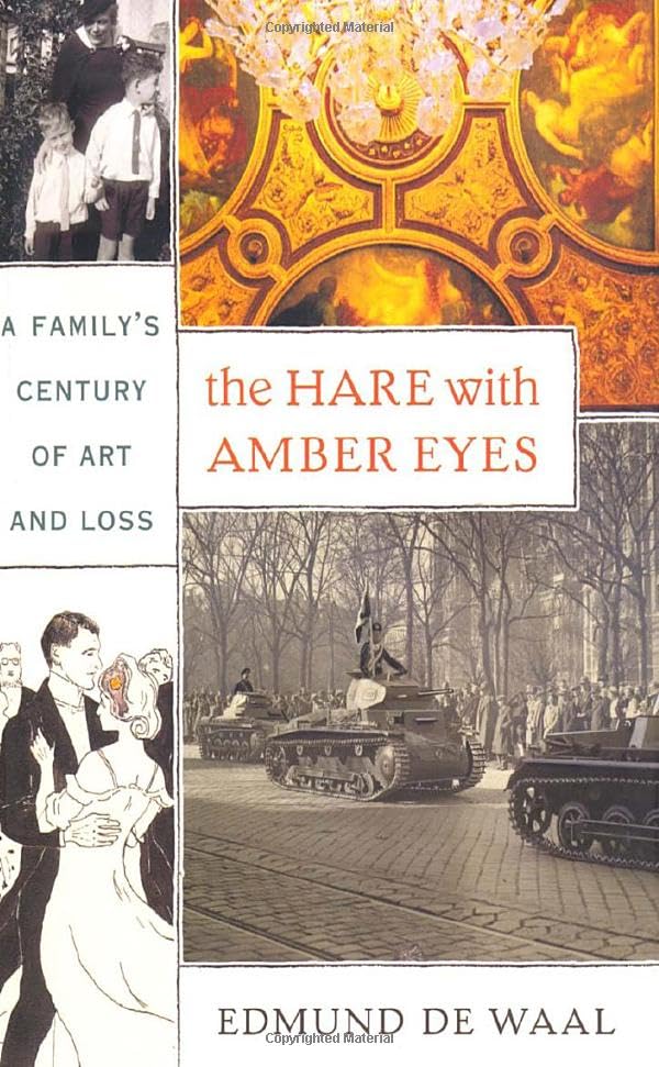 The Hare With Amber Eyes book cover