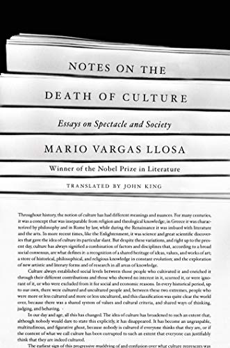 Notes on the Death of Culture book cover