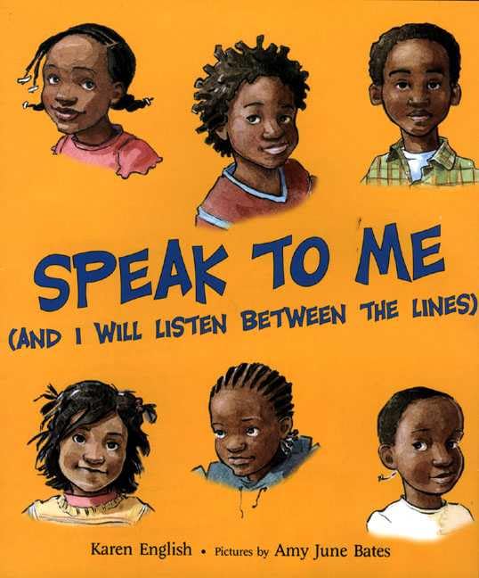 Speak to Me book cover