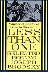 Less Than One: Selected Essays