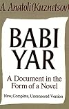 Babi Yar: A Document in the Form of a Novel