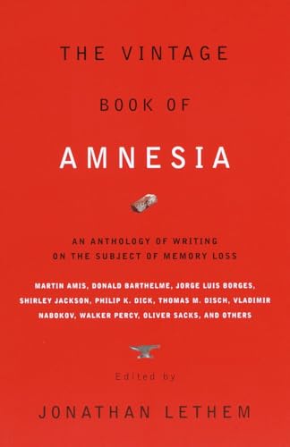 The Vintage Book of Amnesia book cover