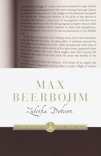 Zuleika Dobson book cover