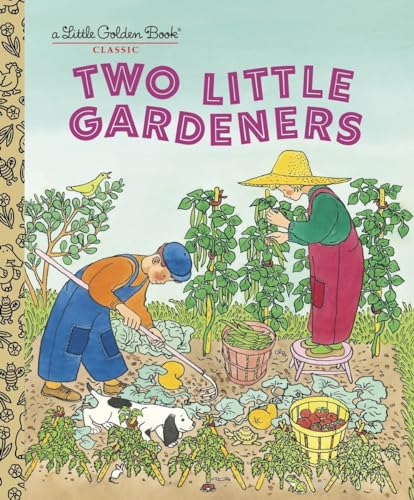 Two Little Gardeners book cover