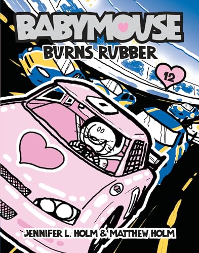 Babymouse Burns Rubber book cover