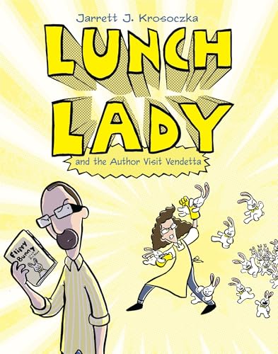 Lunch Lady and the Author Visit Vendetta book cover