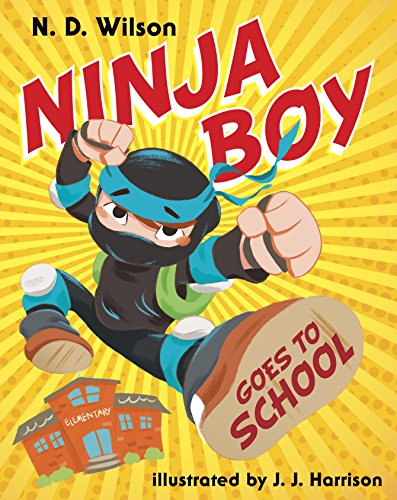 Ninja Boy Goes to School book cover