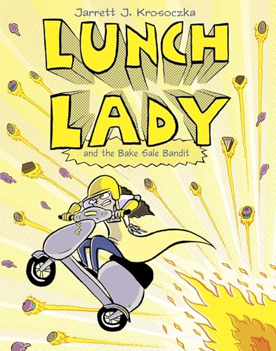 Lunch Lady and the Bake Sale Bandit book cover