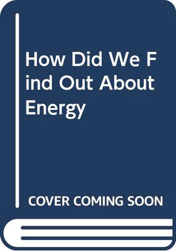 Cover of How did we find out about energy?