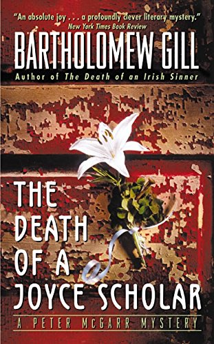 The Death of a Joyce Scholar book cover