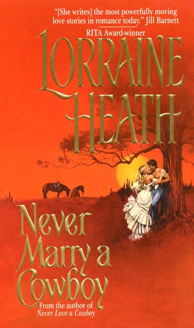 Never Marry a Cowboy book cover