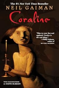 Coraline by Neil Gaiman — book cover