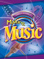 Cover of Silver Burdett making music.