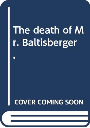 Cover of The Death of Mr. Baltisberger