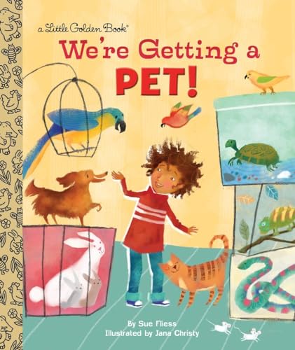 We're Getting a Pet! (By: Sue Fliess) cover