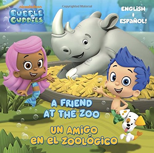 A Friend at the Zoo/Un amigo en el zoologico book cover