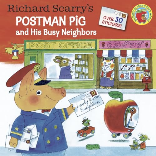 Cover of Richard Scarry's Postman Pig and His Busy Neighbors