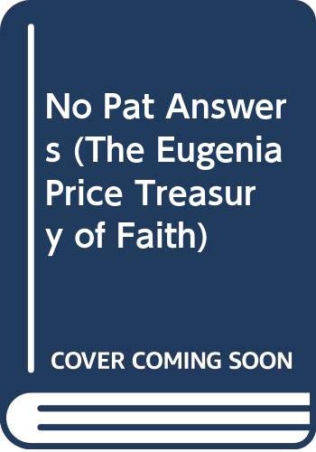 No Pat Answers book cover