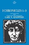 I Chronicles 1-9: A New Translation with Introduction and Commentary