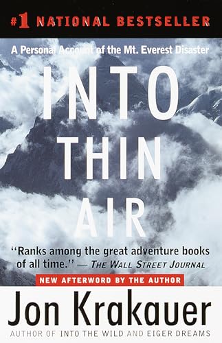 Into Thin Air written by Jon Krakauer