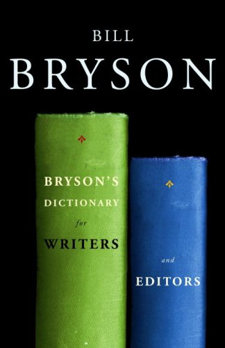 Bryson's Dictionary for Writers and Editors book cover
