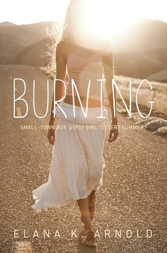 Burning book cover