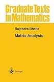 Matrix Analysis Graduate Texts In Mathematics