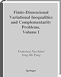 Finitedimensional Variational Inequalities And Complementarity Problems