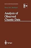 Analysis Of Observed Chaotic Data Institute For Nonlinear Science