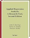 Applied Regression Analysis: A Research Tool
