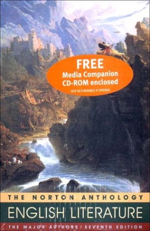 Norton Anthology of English Literature book cover