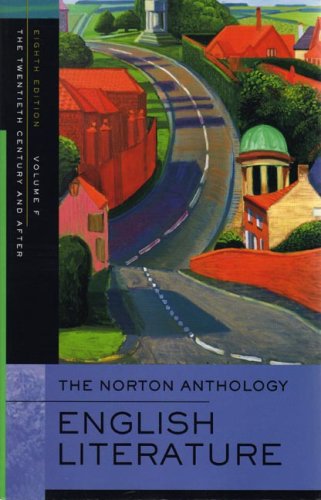 The Norton Anthology of English Literature, Vol. F: The Twentieth Century & After book cover