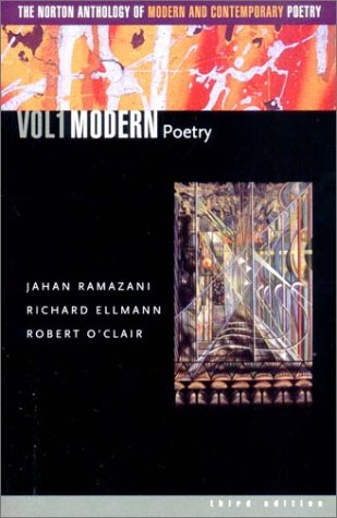 The Norton Anthology of Modern & Contemporary Poetry, Vol 1: Modern Poetry book cover