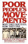 Poor People's Movements: Why They Succeed, How They Fail