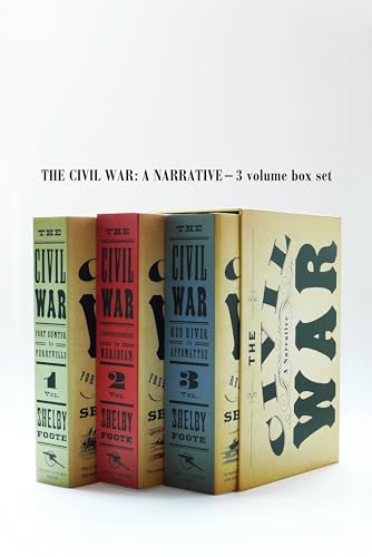 The Civil War: A Narrative, 3 vols (Shelby Foote) book cover