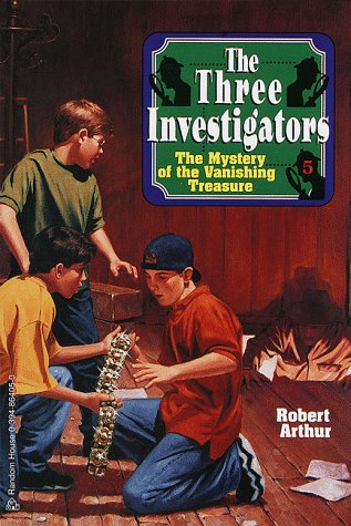 The Mystery of the Vanishing Treasure book cover