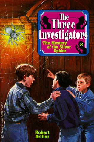 The Mystery of the Silver Spider book cover