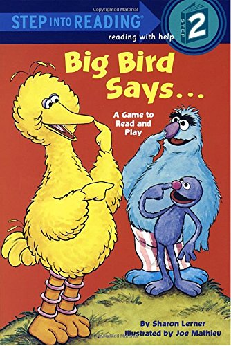 Big Bird Says... (By: Sharon Lerner) cover